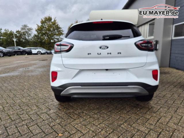Ford Puma Titanium 1.0 EcoBoost Hybrid 125PS Automatik Klimaautomatik Sitzheizung Lenkradheizung Frontscheibe beheizb. LED-Scheinwerfer Ford-Navi SYNC4 Bluetooth Apple CarPlay Android Auto PDC 17-LM 