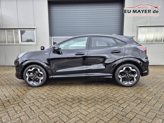Ford Puma ST-Line X 1.0 EcoBoost Hybrid 125PS Automatik NEUES MODELL 360&deg;Kamera AbstandsTempomat el.Heckklappe Premium Leder (Sensico) B+O-Sound Klimaautomatik Sitzheizung Lenkradheizung Frontscheibe beheizb. Ford-Navi SYNC4 Bluetooth Apple CarPlay Android A 