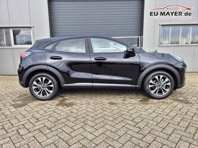 Ford Puma Titanium 1.0 EcoBoost Hybrid 125PS Automatik Klimaautomatik Sitzheizung Lenkradheizung Frontscheibe beheizb. LED-Scheinwerfer Ford-Navi SYNC4 Bluetooth Apple CarPlay Android Auto PDC 17-LM 