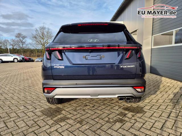 Hyundai TUCSON Trend 1.6 T-GDI 150PS Automatik TZ 2026 Teil-Leder Sitzheizung v+h Lenkradheizung Klimaautomatik Navi Touchscreen DAB+ Apple CarPlay + Android Auto PDC R&uuml;ckf.-Kamera Matrix-LED-Scheinw. 