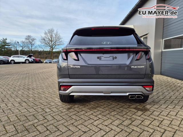 Hyundai TUCSON Trend 1.6 T-GDI 150PS Automatik TZ 2026 Teil-Leder Sitzheizung v+h Lenkradheizung Klimaautomatik Navi Touchscreen DAB+ Apple CarPlay + Android Auto PDC R&uuml;ckf.-Kamera Matrix-LED-Scheinw. 