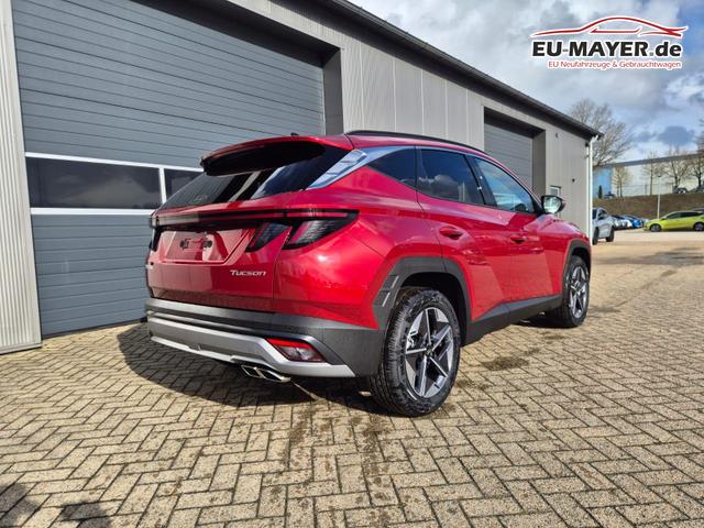 Hyundai TUCSON Trend 1.6 T-GDI 150PS Automatik TZ 2026 Teil-Leder Sitzheizung v+h Lenkradheizung Klimaautomatik Navi Touchscreen DAB+ Apple CarPlay + Android Auto PDC R&uuml;ckf.-Kamera Matrix-LED-Scheinw. 