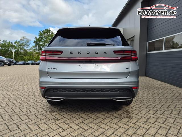 Skoda Kodiaq Sportline 1.5 TSI 204PS PHEV DSG schwenkb. AHK elektr. PanoDach HUD Alcantara PDC v+h 360&deg;Kamera CANTON Sound Klimaautomatik Sitzheizung Lenkradheizung Navi Apple CarPlay Android Auto 2xKeyless 19"LM vollelektr. Reichweite 116KM 