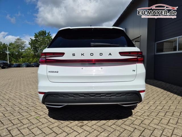 Skoda Kodiaq Sportline 1.5 TSI 204PS PHEV DSG schwenkb. AHK elektr. PanoDach HUD Alcantara PDC v+h 360&deg;Kamera CANTON Sound Klimaautomatik Sitzheizung Lenkradheizung Navi Apple CarPlay Android Auto 2xKeyless 19"LM vollelektr. Reichweite 116KM 