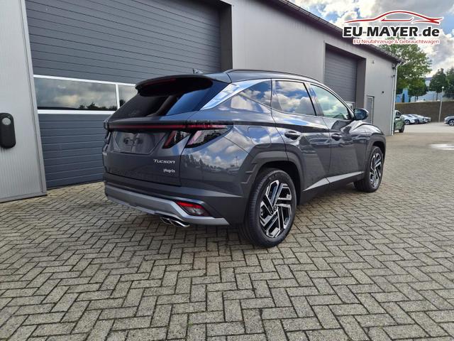 Hyundai TUCSON Trend 1.6 T-GDI 288PS Automatik PHEV Krell-Sound Teill-Leder elektr. Heckklappe ACC Klimaautomatik Sitzheizung Lenkrandheizung Navi PDC v+h R&uuml;ckf.Kamera Apple CarPlay + Android Auto 2xKeyless 19-LM vollelektr. Reichweite 68KM 