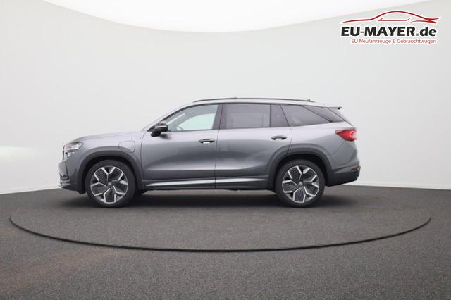 Skoda Kodiaq Sportline 1.5 TSI 204PS PHEV DSG Sitzheizung v+h Frontscheibe beheizb. 20"LM schwenkb. AHK elektr. PanoDach Alcantara PDC R&uuml;ckf.Kamera Klimaautomatik Lenkradheizung Navi Apple CarPlay Android Auto 2xKeyless vollelektr. Reichweite 116KM 