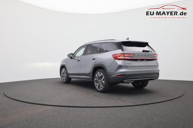 Skoda Kodiaq Sportline 1.5 TSI 204PS PHEV DSG Sitzheizung v+h Frontscheibe beheizb. 20"LM schwenkb. AHK elektr. PanoDach Alcantara PDC R&uuml;ckf.Kamera Klimaautomatik Lenkradheizung Navi Apple CarPlay Android Auto 2xKeyless vollelektr. Reichweite 116KM 