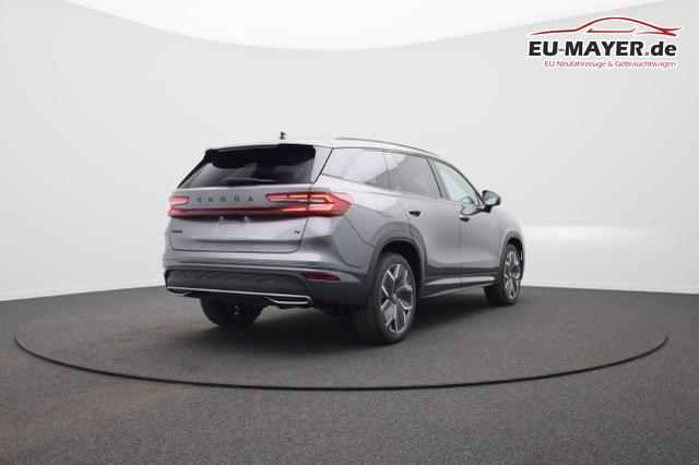 Skoda Kodiaq Sportline 1.5 TSI 204PS PHEV DSG Sitzheizung v+h Frontscheibe beheizb. 20"LM schwenkb. AHK elektr. PanoDach Alcantara PDC R&uuml;ckf.Kamera Klimaautomatik Lenkradheizung Navi Apple CarPlay Android Auto 2xKeyless vollelektr. Reichweite 116KM 