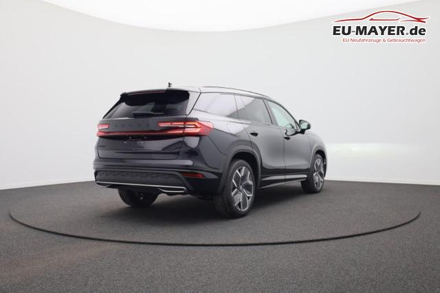 Skoda Kodiaq Sportline 1.5 TSI 204PS PHEV DSG Sitzheizung v+h Frontscheibe beheizb. 20"LM schwenkb. AHK elektr. PanoDach Alcantara PDC R&uuml;ckf.Kamera Klimaautomatik Lenkradheizung Navi Apple CarPlay Android Auto 2xKeyless vollelektr. Reichweite 116KM 