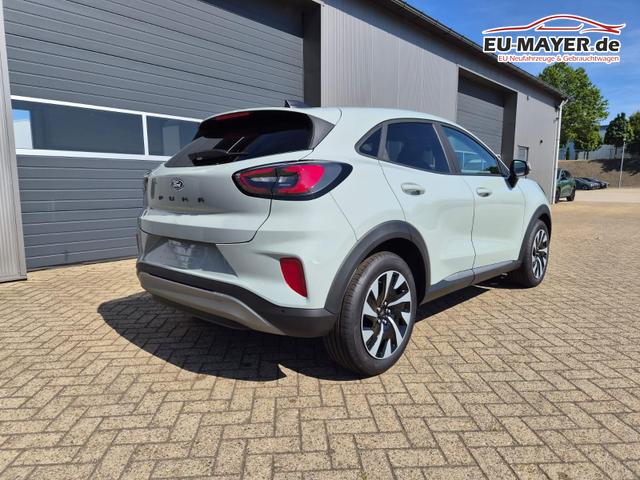 Ford Puma Titanium 1.0 Hybrid 125PS Autom. Klimaautomatik Sitzheizung Lenkradheizung Frontscheibe beheizb. LED-Scheinwerfer SYNC4 Bluetooth Apple CarPlay Android Auto PDC v+h 