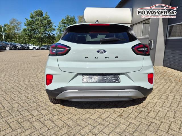 Ford Puma Titanium 1.0 Hybrid 125PS Autom. abnehm. AHK ACC 4xKamera Klimaautomatik Sitzheizung Lenkradheizung Frontscheibe beheizb. LED-Scheinwerfer SYNC4 Bluetooth Apple CarPlay Android Auto PDC v+h 