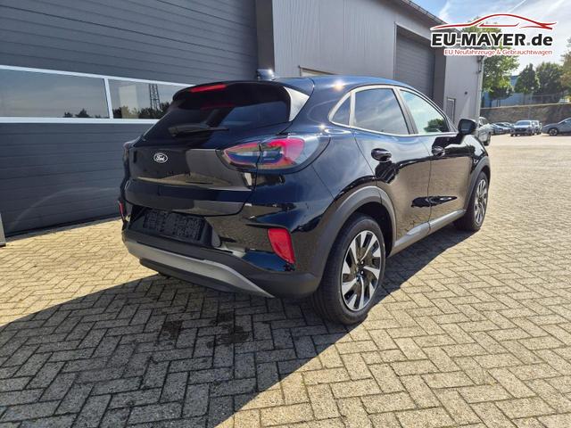 Ford Puma Titanium 1.0 Hybrid 125PS Autom. abnehm. AHK ACC 4xKamera Klimaautomatik Sitzheizung Lenkradheizung Frontscheibe beheizb. LED-Scheinwerfer SYNC4 Bluetooth Apple CarPlay Android Auto PDC v+h 