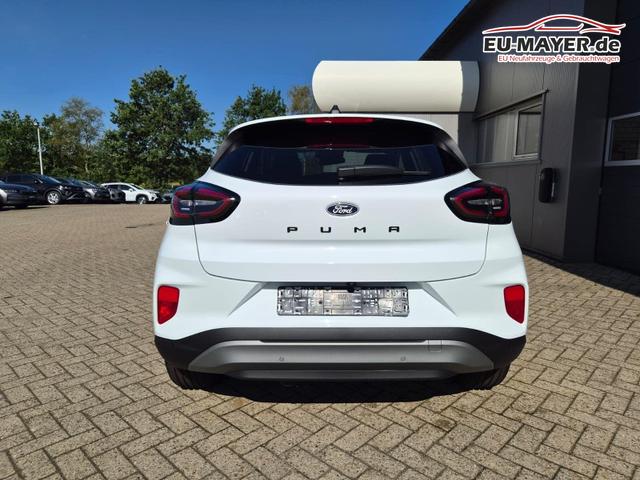 Ford Puma Titanium 1.0 Hybrid 125PS Autom. abnehm. AHK ACC 4xKamera Klimaautomatik Sitzheizung Lenkradheizung Frontscheibe beheizb. LED-Scheinwerfer SYNC4 Bluetooth Apple CarPlay Android Auto PDC v+h 