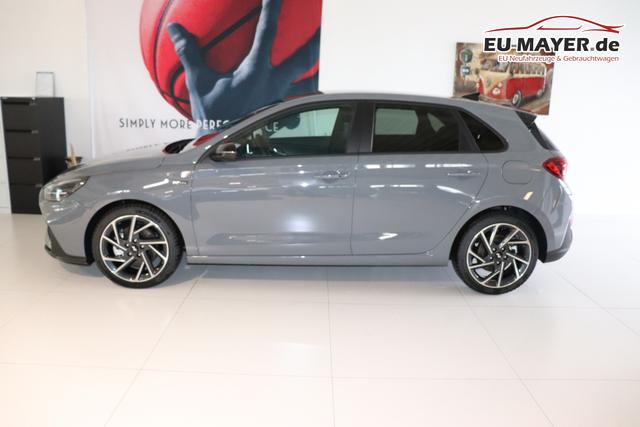 Hyundai i30 N Line 1.5 TGDi 117 kW (160 PS) Navigationssystem, DAB, Bluetooth, Android Auto, Apple CarPlay, 2-Zonen-Klimaautomatik, R&uuml;ckfahrkamera, Sitzheizung, Lenkradheizung, 18" Leichtmetallfelgen, uvm. 
