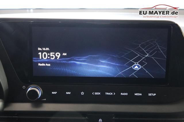 Hyundai i20 (BC3) GO 1.2 MPI b5bg1 MY2025 Dragon Red, Beispielbilder, ggf. teilweise mit Sonderausstattung