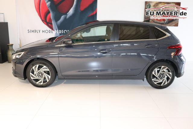 Hyundai i20 (BC3) GO Plus 1.2 MPI Navi b5bu1 MY2025 Aurora Grey, Beispielbilder, ggf. teilweise mit Sonderausstattung