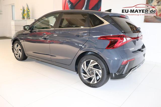 Hyundai i20 (BC3) GO Plus 1.2 MPI Navi b5bu1 MY2025 Aurora Grey, Beispielbilder, ggf. teilweise mit Sonderausstattung