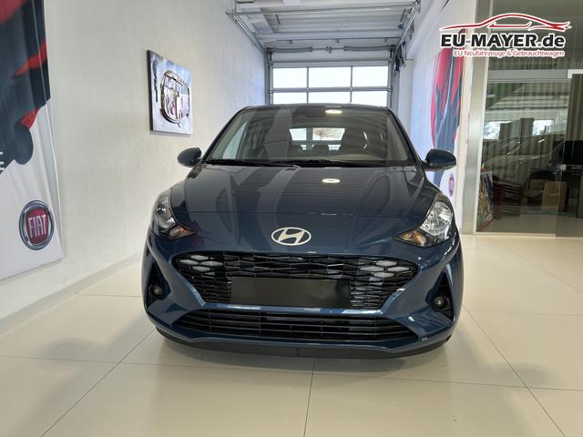 i10 GO Plus Navi 1,2 MT Vibrant Blue PearlMY2025, Beispielbilder, ggf. teilweise mit Sonderausstattung