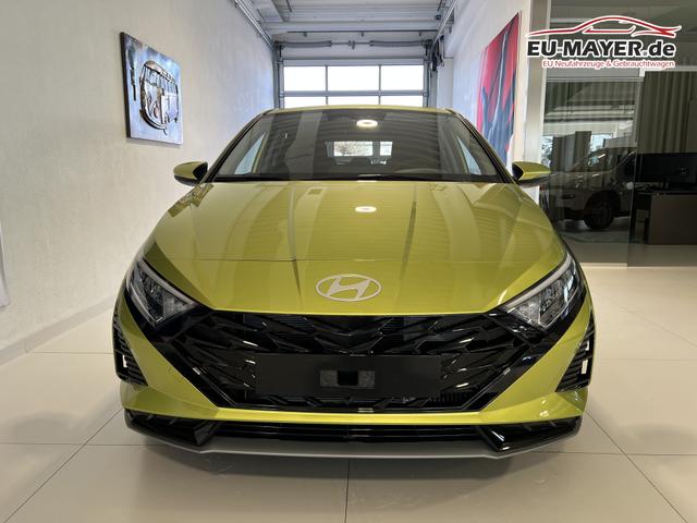 Hyundai i20 GO Plus 1.0 T-GDI DCT Lucid Lime Metallic, Beispielbilder, ggf. teilweise mit Sonderausstattung