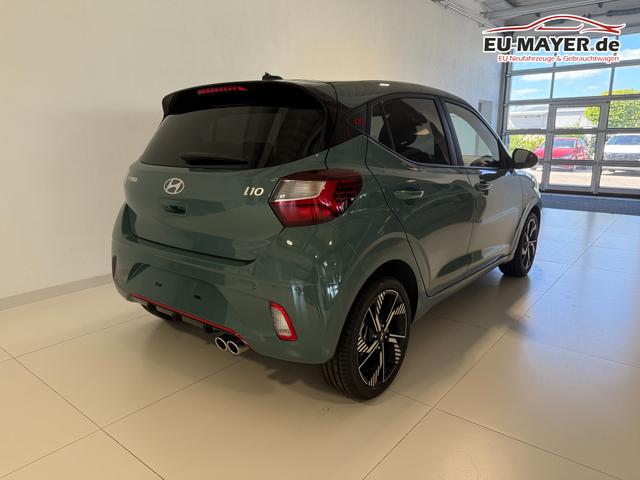 Hyundai i10 N Line Mangrove Green
