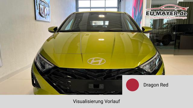 i20 Go Plus Dragon Red Vorlauf, Beispielbilder, ggf. teilweise mit Sonderausstattung