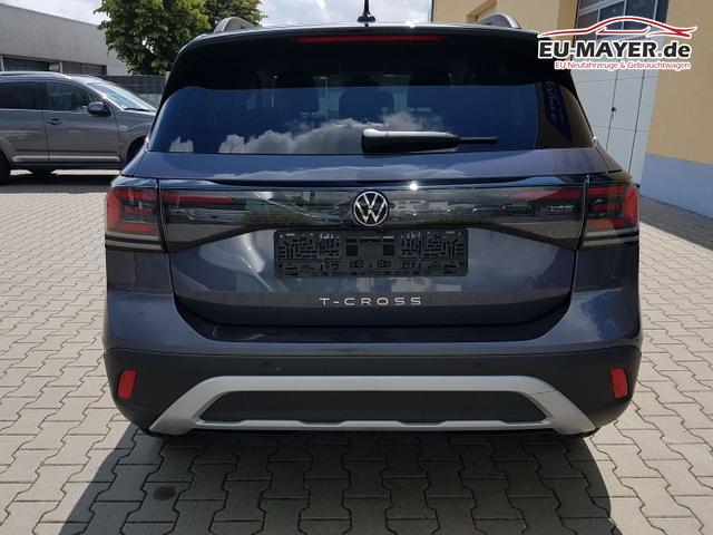 Volkswagen / T-Cross / Grau / People Limited / / Rauchgrau Metallic, AHK, Beispielbilder, ggf. teilweise mit Sonderausstattung