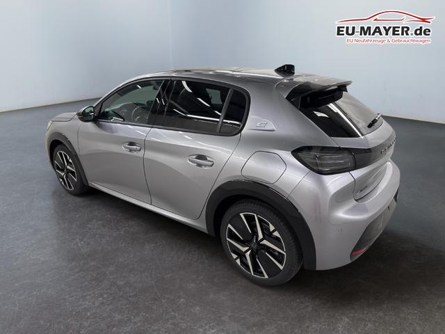Peugeot e-208 54kWh 156PS/115kW GT Pack 2026, 421km WLTP | +17" ALU +Glasdach +RFK +Adaptiver Tempomat +P.Sensor V+H +EL. Fahrersitz +Massage +Apple CarPlay +W&auml;rmepumpe 