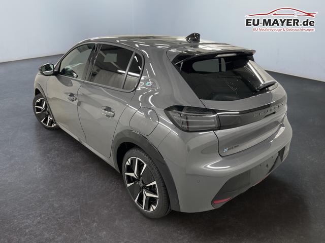 Peugeot e-208 54kWh 156PS/115kW GT Pack 2026, 421km WLTP | +17" ALU +Glasdach +RFK +Adaptiver Tempomat +P.Sensor V+H +EL. Fahrersitz +Massage +Apple CarPlay +W&auml;rmepumpe 