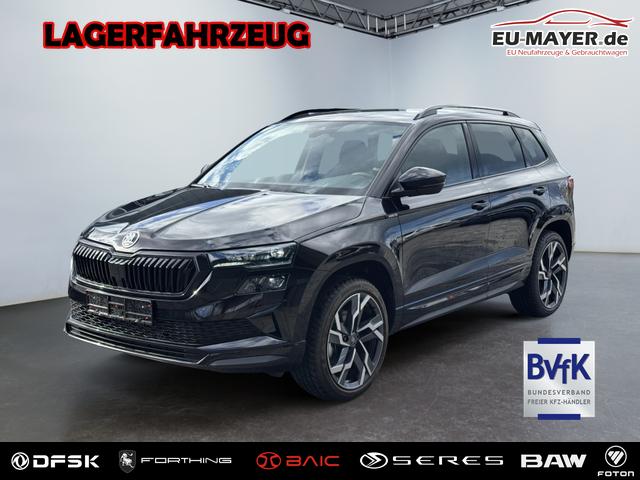 Skoda Karoq - Sportline 2,0 TSI 4x4 DSG 2ZKlima AHK Standheizung Canton Totewinkel 4 x Sitzheizung 2 Einparkhilfe Kamera 19 Zoll Felgen adaptiver Tempomat 5J Garantie