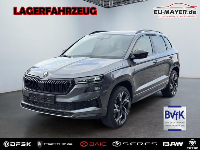 Skoda Karoq - Sportline 2,0 TSI 4x4 DSG 2ZKlimaautomatik Canton Anh&auml;ngerkupplung Totewinkel Assistent 2 x Einparkhilfe Kamera 19 Zoll Felgen adaptiver Tempomat 5J Garantie
