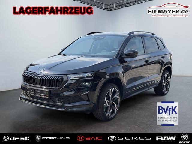 Skoda Karoq - Sportline 1,5 TSI DSG 2ZKlimaautomatik Canton Anh&auml;ngerkupplung Totewinkel Assistent 2 x Einparkhilfe Kamera 19 Zoll Felgen adaptiver Tempomat 5J Garantie