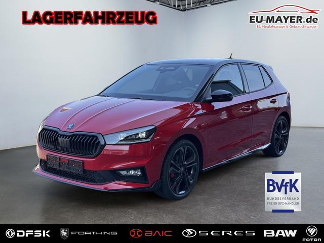 Skoda Fabia - 130 1,5 TSI DSG 2 ZoKlima ACC Navi 2x Einparkhilfe Kessy 18 Zoll beheiztes Lenkrad Sitzheizung Sunset 5J Garantie