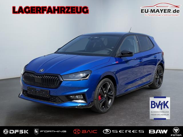 Skoda Fabia - 130 1,5 TSI DSG 2 ZoKlima ACC Navi 2x Einparkhilfe Kessy 18 Zoll beheiztes Lenkrad Sitzheizung Sunset 5J Garantie