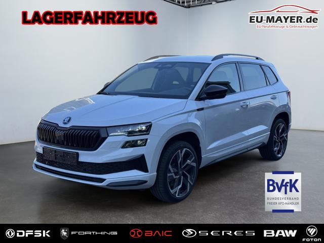 Skoda Karoq - Sportline 2,0 TDI DSG 2ZKlimaautomatik Canton Anh&auml;ngerkupplung Totewinkel Assistent 2 x Einparkhilfe Kamera 19 Zoll Felgen adaptiver Tempomat 5J Garantie