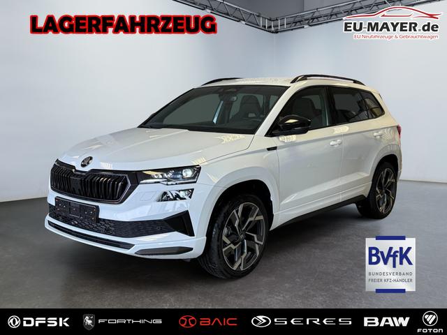 Skoda Karoq - Sportline 2,0 TSI 4x4 DSG 2ZKlimaautomatik Canton Anh&auml;ngerkupplung Totewinkel Assistent 2 x Einparkhilfe Kamera 19 Zoll Felgen adaptiver Tempomat 5J Garantie