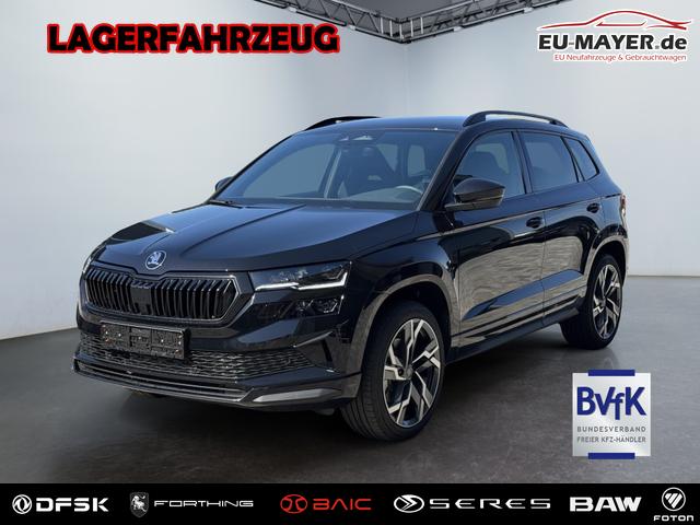 Skoda Karoq - Sportline 2,0 TSI 4x4 DSG 2ZKlimaautomatik Canton Anh&auml;ngerkupplung Totewinkel Assistent 2 x Einparkhilfe Kamera 19 Zoll Felgen adaptiver Tempomat 5J Garantie