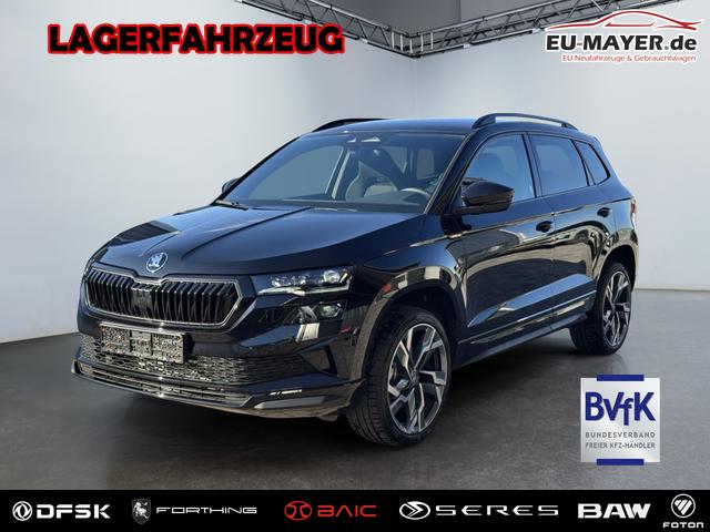 Skoda Karoq - Sportline 2,0 TDI DSG 2ZKlimaautomatik Canton Anh&auml;ngerkupplung Totewinkel Assistent 2 x Einparkhilfe Kamera 19 Zoll Felgen adaptiver Tempomat 5J Garantie