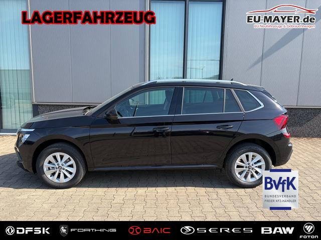 Skoda Kamiq - Selection 1.0 TSI 115PS DSG/AUTOMATIK, 5J GARANTIE, Schwarz-METALLIC, ELE. HECKKLAPPE, ANH&Auml;NGERKUPPLUNG, BEH. FRONTSCHEIBE, Sitzheizung, Lenkradheizung, Ladeboden, ACC, SIDE Assist, Virtual Cockpit 10", Parksensoren v/h, Kamera, KESSY, Privacy, 16"Alu, Climatronic