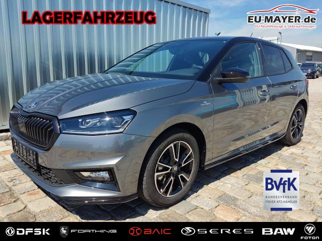 Skoda Fabia - Monte Carlo 1.0 TSI 116 PS 6 Gang-Smartlink-DAB-Bluetooth-Klimaautomatik-2xPDC-Kamera-SHZ-LED-Tempomat-16''Alu-Sofort