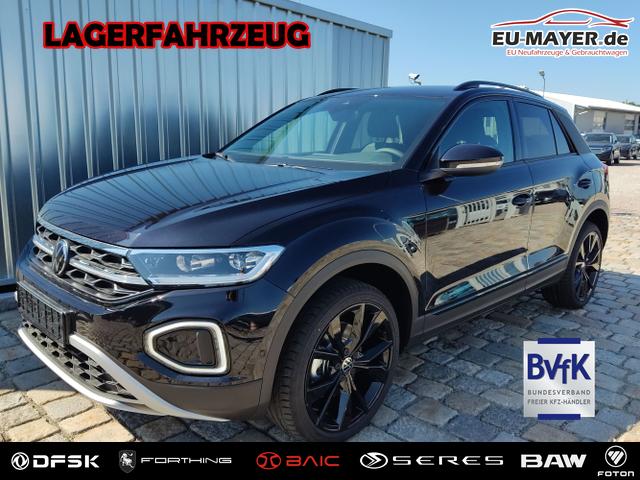 Volkswagen T-Roc - Black Style 1,5 TSI 150 PS DSG AHK-IQ Light-Navi-ACC-Kamera-19 "Alu-IQ Drive-Sofort