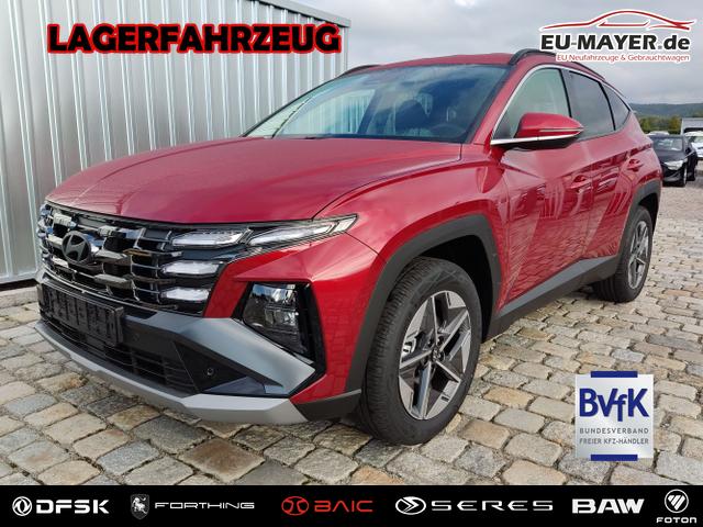 Hyundai TUCSON - GO 1.6 T-GDI 48V 2WD 7DCT Navi-18"-2 Zonen Klimaautomatik-LED-Kamera-Sofort