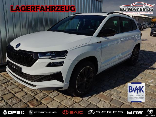Skoda Karoq - Sportline 2.0 TSI 190 PS 4x4 DSG Navi-Anh&auml;ngerkupplung-Garantie-LED-Matrix-AppleCarPlay-Android-Auto-ACC-Kessy-2-Zonen-Klimaautomatik-18''Alu-Sofort