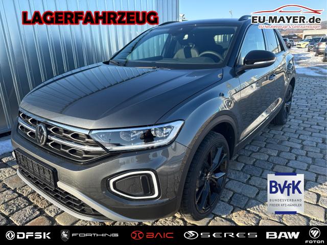 Volkswagen T-Roc - Black Style 1,5 TSI 150 PS DSG AHK-IQ Light-Navi-ACC-Kamera-19 "Alu-IQ Drive-Sofort