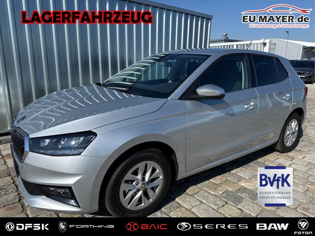 Skoda Fabia - Selection PLUS 1.0 TSI 95 PS 5-Jahre Garantie-AHK abnehmbar-Sunset-KessyEasyStart-AppleCarPlay-AndroidAuto-LED-PDC hinten-Lenkradheizung-Winterpaket-Sitzheizung-DAB-Klimaautomatik-Tempomat-Sofort