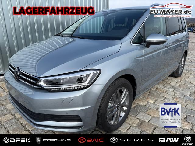 Volkswagen Touran - Comfort Plus Edition 1.5 TSI EVO2 110kW/150PS 7DSG 7-Sitzer-el. AHK inkl. TrailerAssist-Navi-LED-Kessy-R&uuml;ckfahrkamera-Parklenkassist-el.Heckklappe-ACC-3-Zonen Klimaautomatik-Winterpaket-Chrompaket-17''Alu-sofort verf&uuml;gbar
