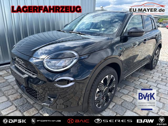 Fiat 600 - La Prima Hybrid 1.2 T3 81 kW (110 PS) Klimaautomatik, Massagesitz, Sitzheizung, elektrisch verstellbarer Fahrersitz, Radio, DAB, Apple CarPlay, Android Auto, Navigationssystem, 18 Zoll Leichtmetallfelgen-Sofort