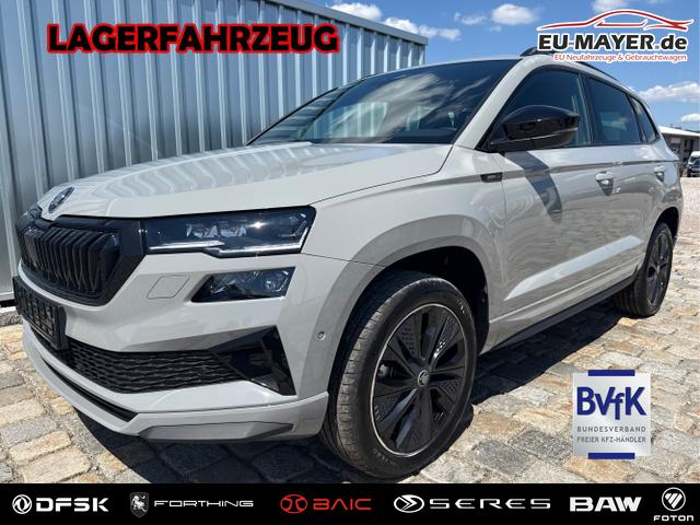 Skoda Karoq - Sportline 1,5 TSI 150 PS DSG -5 Jahre Garantie-Navi-4x Sitzheizung-Canton Sound-Anh&auml;ngerkupplung-LED-Matrix-AppleCarPlay-Android-Auto-ACC-Kessy-2-Zonen-Klimaautomatik-18''Alu-Sofort