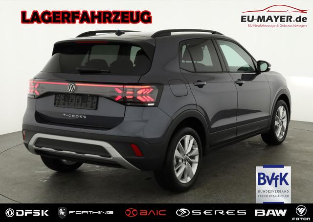 Volkswagen T-Cross - 1.0 TSI 85 kW Life DSG Life, AHK, IQ.Light, Kamera, ACC, Side, Winter, 17-Zoll