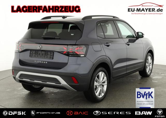 Volkswagen T-Cross - 1.0 TSI 85 kW Life DSG Life, AHK, IQ.Light, Kamera, ACC, Side, Winter, 17-Zoll