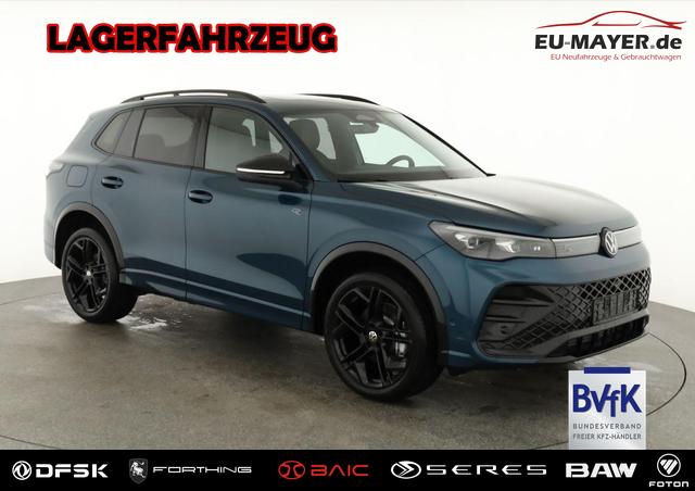 Volkswagen Tiguan - 2.0 TDI 142 kW 4Motion R-Line DSG 4M Black, 20-Zoll, Pano, Leder, IQ.Light, AHK, Navi, Side, AreaView, Winter